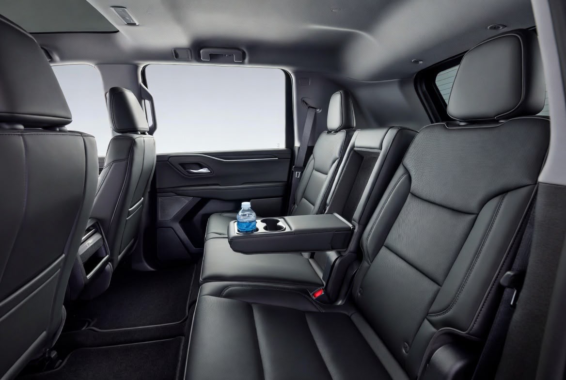 Luxury SUV interior leather seating NJ Lux Ride